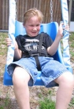 Devon, 10 years, Full Trisomy 13 with Balanced Translocation 5 & 13